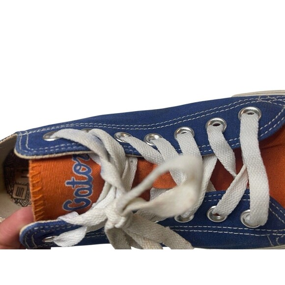 Converse  Florida Gators Skicks low top  sneakers shoes Unisex Size 10 Mens - Picture 11 of 12